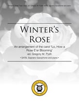Winter's Rose SATB choral sheet music cover